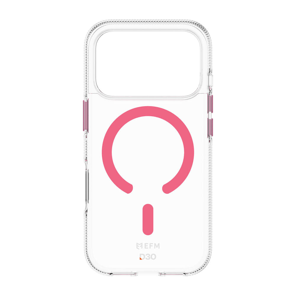 EFM Ibiza Phone Case with D3O Zero For iPhone 17 Pro 6.3in Pink