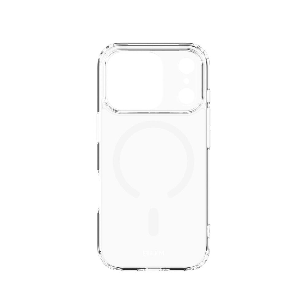 2pc EFM Case & Glass Screen Protector Bundle For iPhone 17 Pro 6.3in Clear