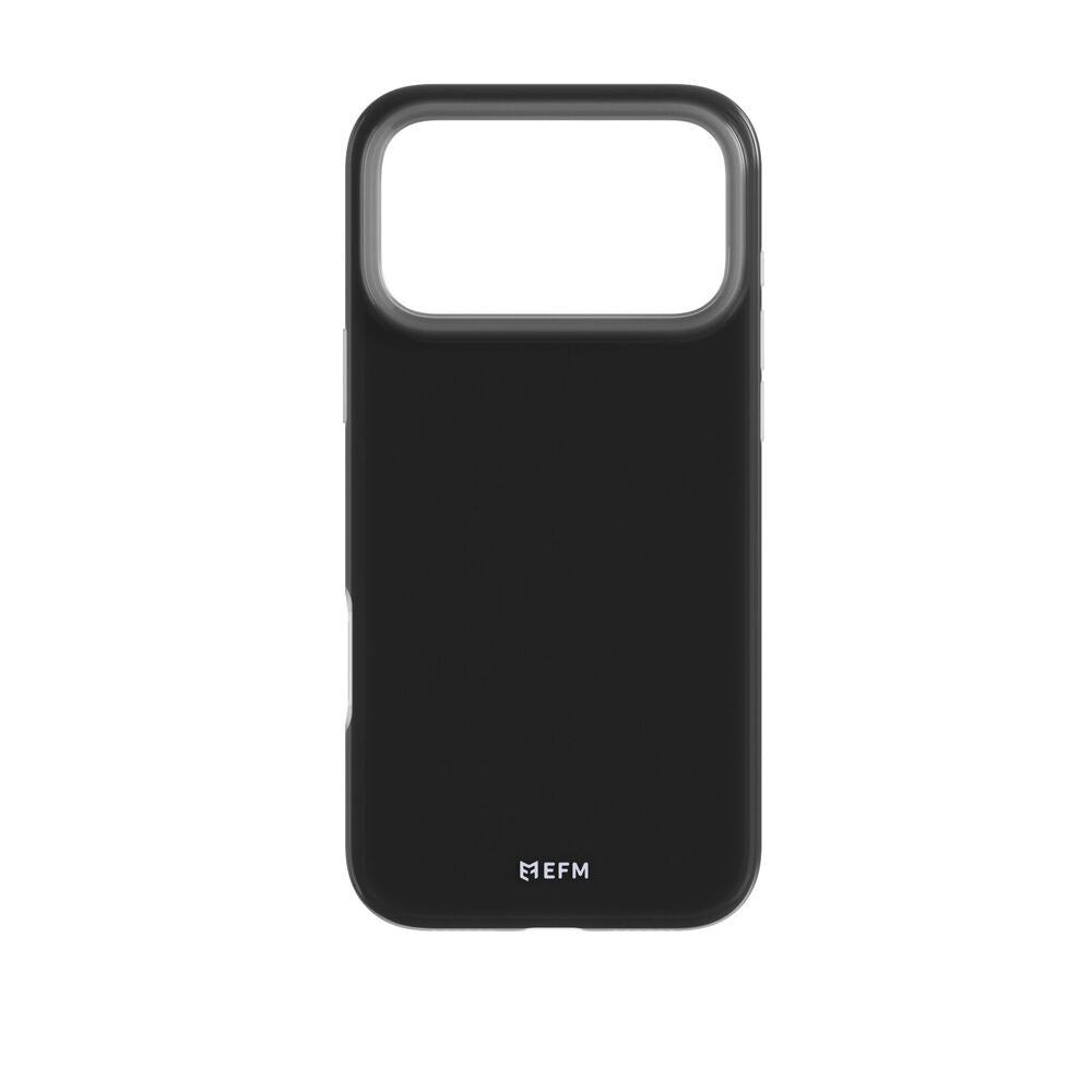 EFM Santorini Soft Silicone Phone Case For iPhone 17 Pro Max 6.9in Black