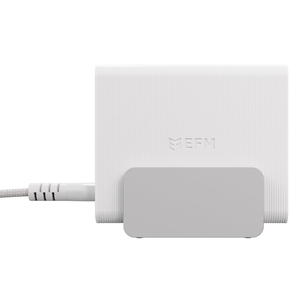 EFM 100W Desktop Power Station Laptop/Tablet Phone Charger - White