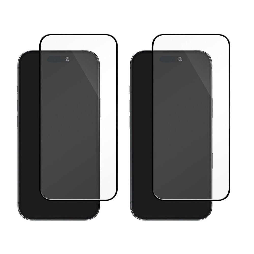 2PK EFM TT Sapphire Glass Screen Protector for iPhone 17 6.3in Clear