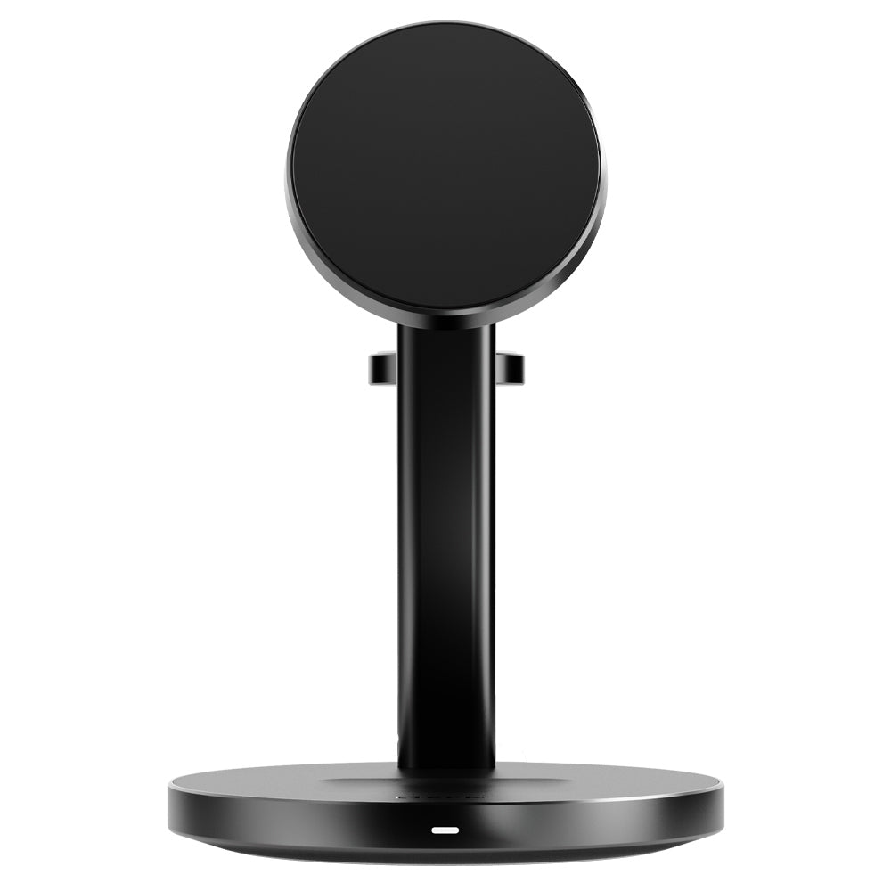 EFM Qi2 Trio Wireless Mobile Phone Charge Stand - Black
