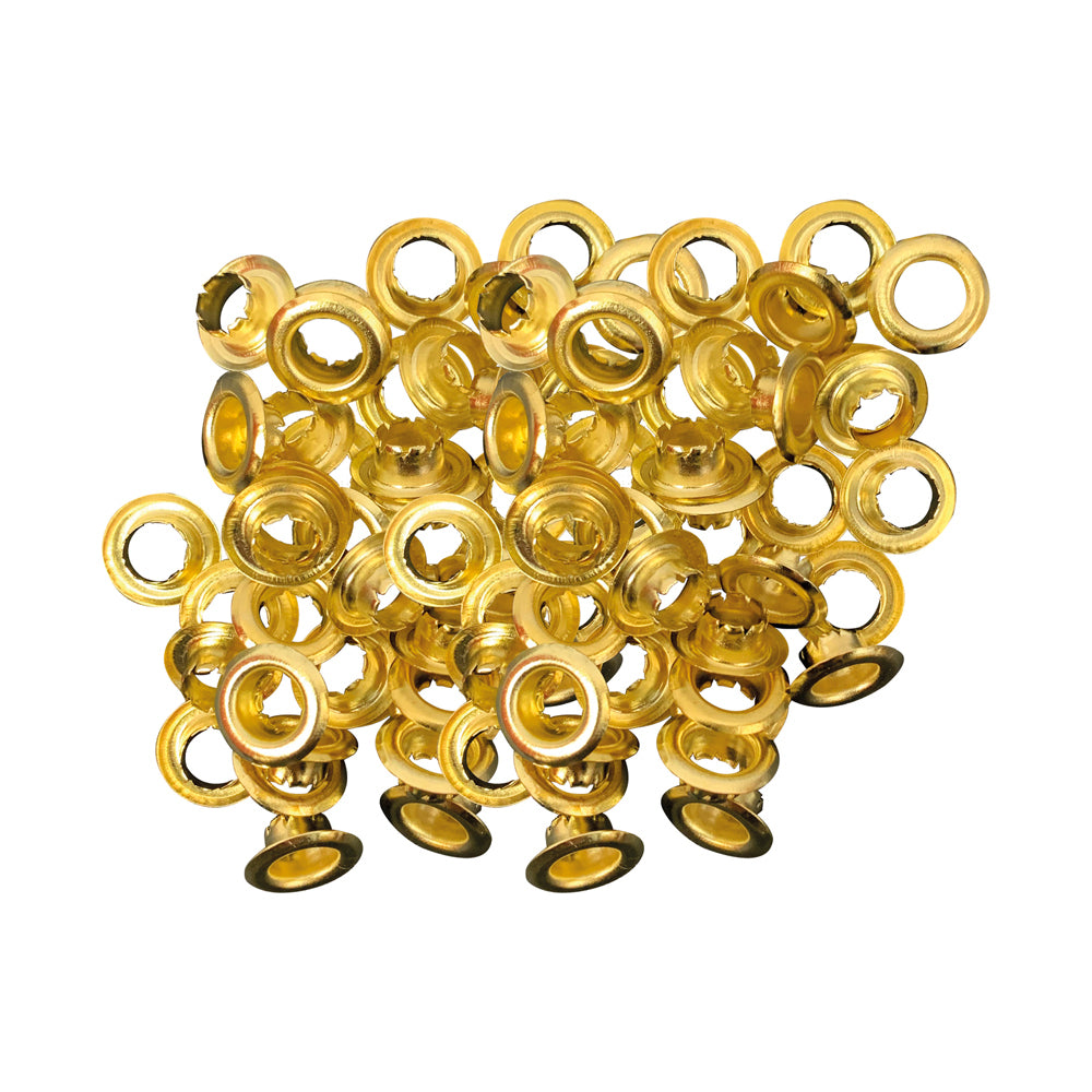 5x 200pc Spear & Jackson 7mm Eyelets For EG-1011PI - Gold