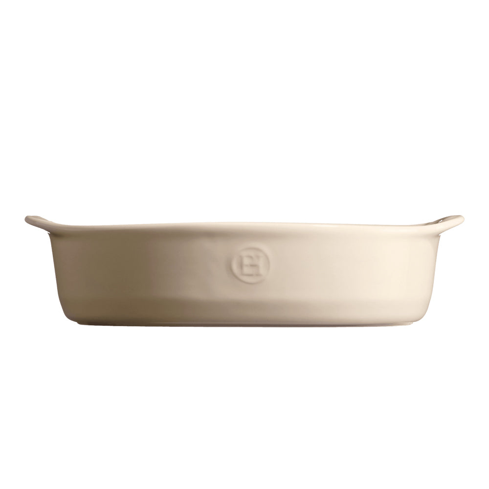Emile Henry 42cm Ceramic Oven Baking Dish Oval Large Clay