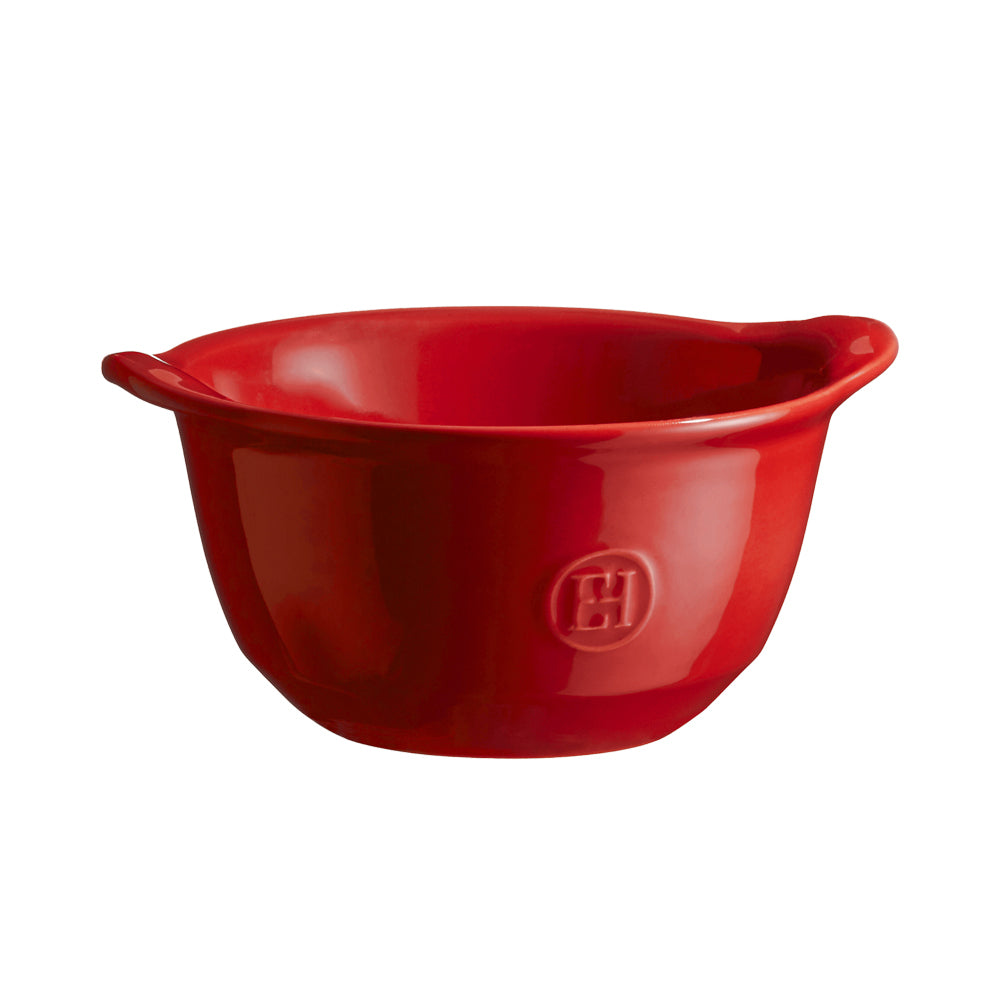 Emile Henry 19oz/14cm Ceramic Gratin Bowl Baking Dish Burgundy