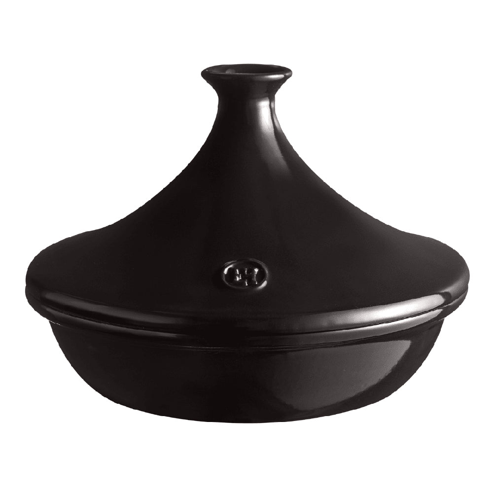 Emile Henry 3.5L/32cm Ceramic Tagine Cooking Pot w/ Lid Charcoal