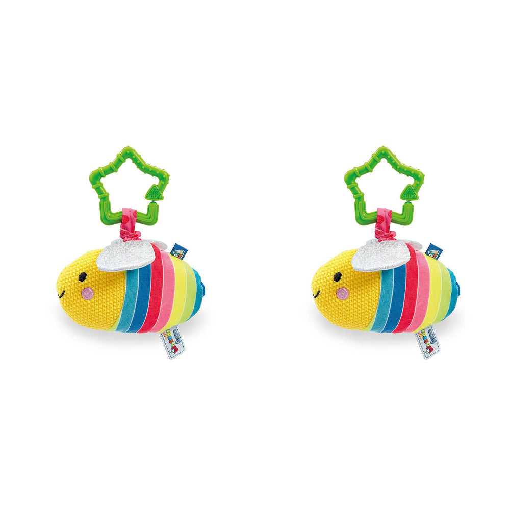 2PK ELC Blossom Farm Breezy Bee Jiggler Toy 0m+