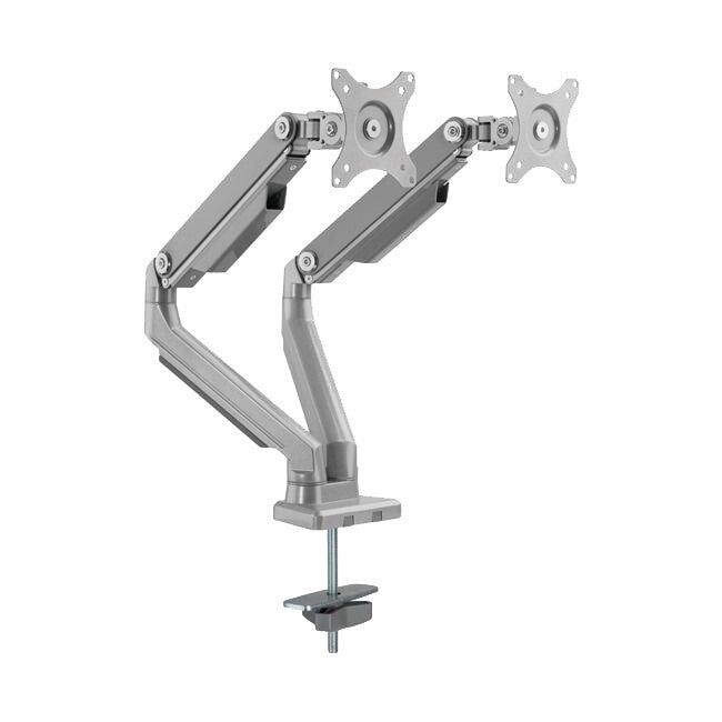 17"-32" MONITOR DOUBLE ARM MECHANICAL SPRING