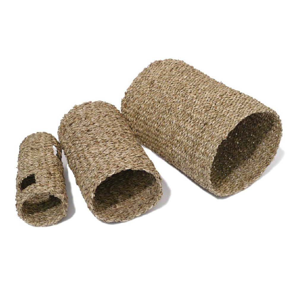 Rosewood Sea Grass Play & Sleep Tunnel Hamster/Gerbil Pet Toy S Natural Asst