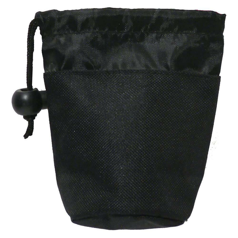 4PK Rosewood Pet/Dog Puppy Treat Food Bag Draw String Storage Snack Pouch Black