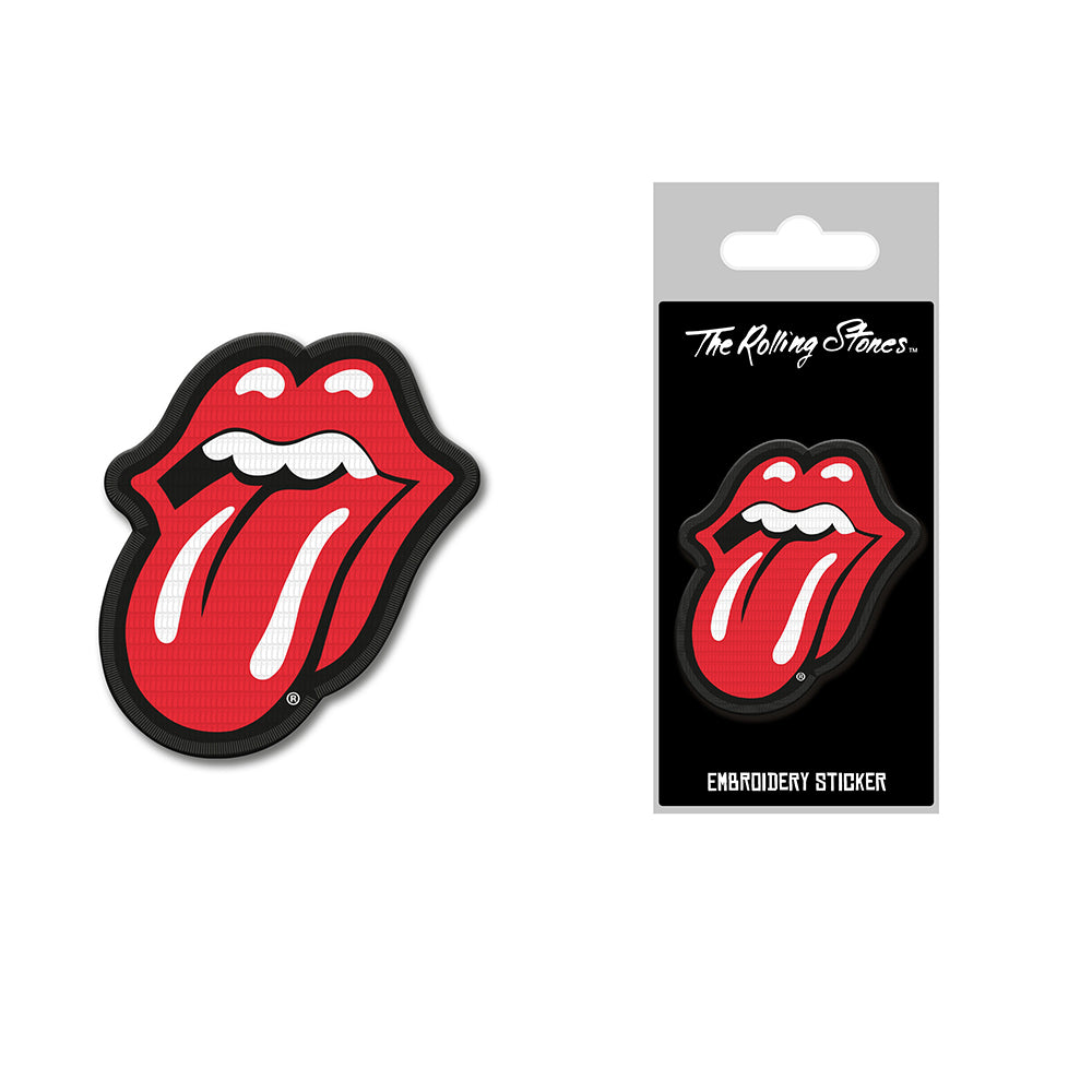 Music The Rolling Stones Music Group Tongue Embroidery Iron-On Patch