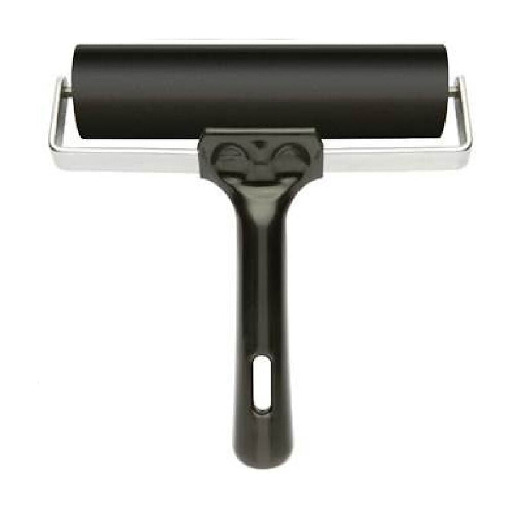 Essdee Professional Heavy-Weight Art Ink Printmaking Roller 150mm Rubber