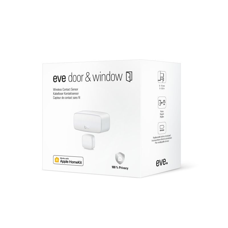 Eve Smart Home Security Door & Window Bluetooth Status Detector HomeKit