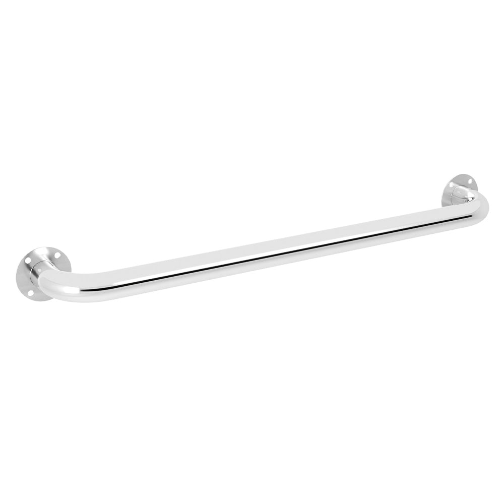 Evekare Exposed Flange Grab Rail 600mm x 32mm Stainless Steel