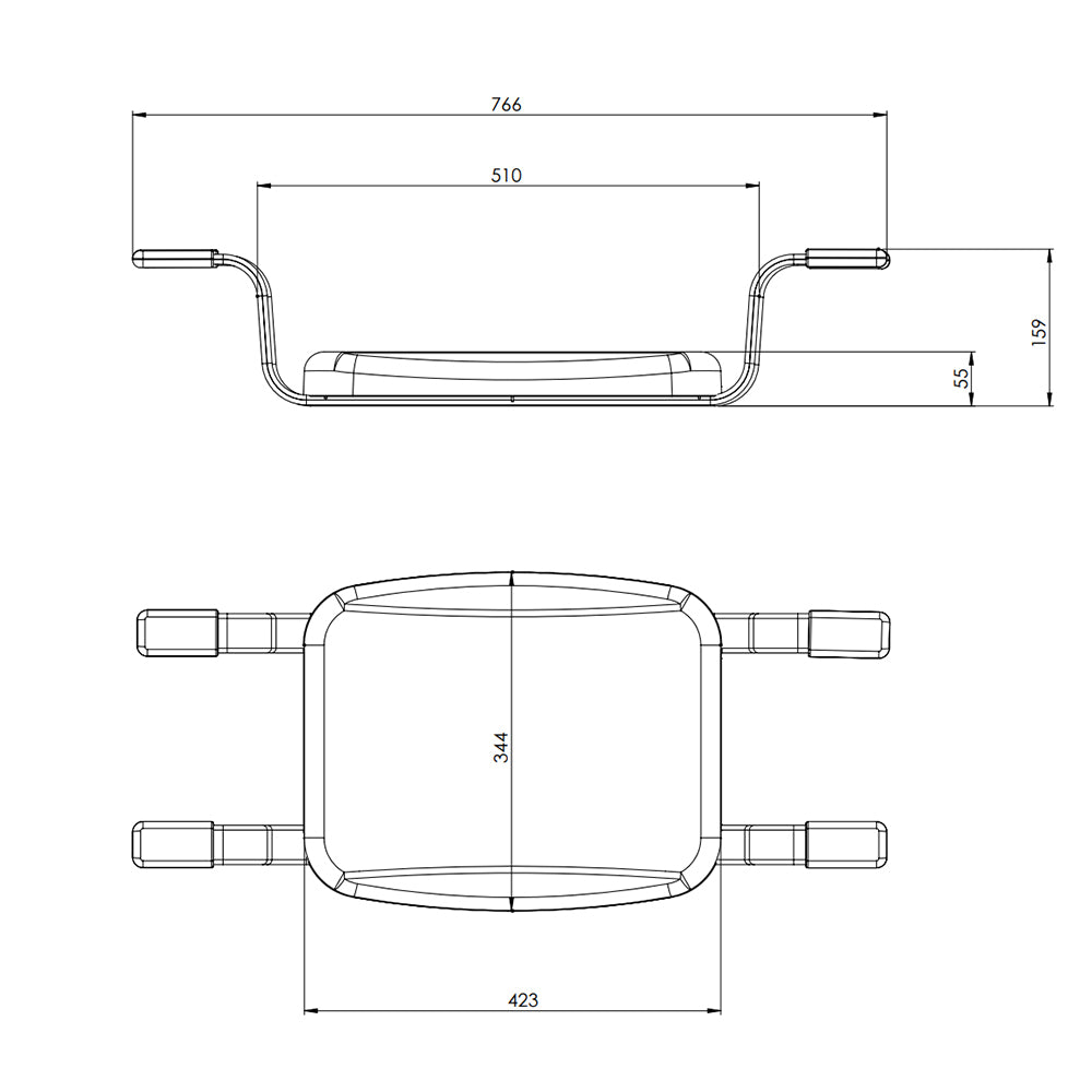 Evekare Deluxe Aged Care/Assistant Living Bath Seat
