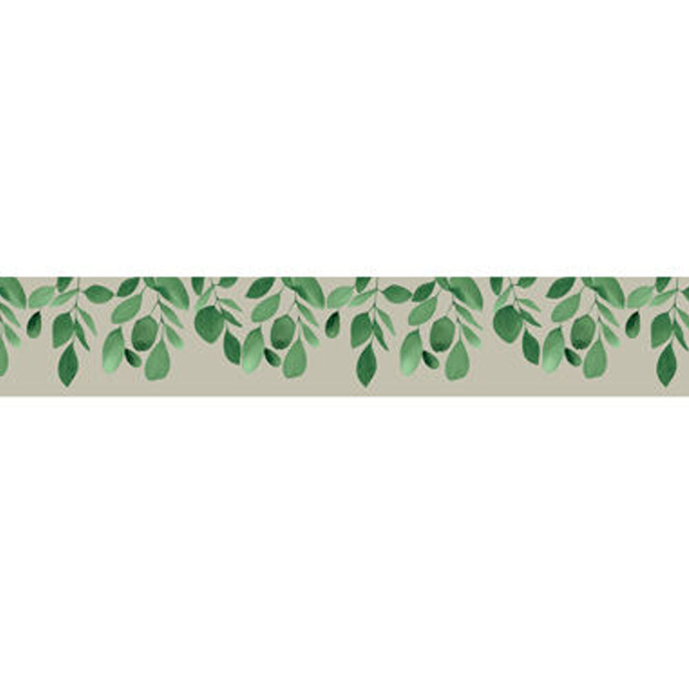 4x 12pc Learning Can Be Fun Eucalyptus Essentials Magnetic Border Pack 60x4cm