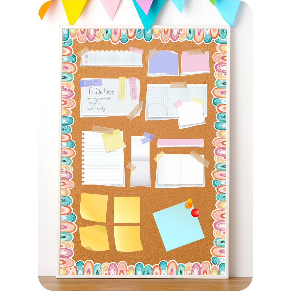 6x 12pc Learning Can Be Fun Sacred Country Die-Cut Border Pack 90 x 8.5cm