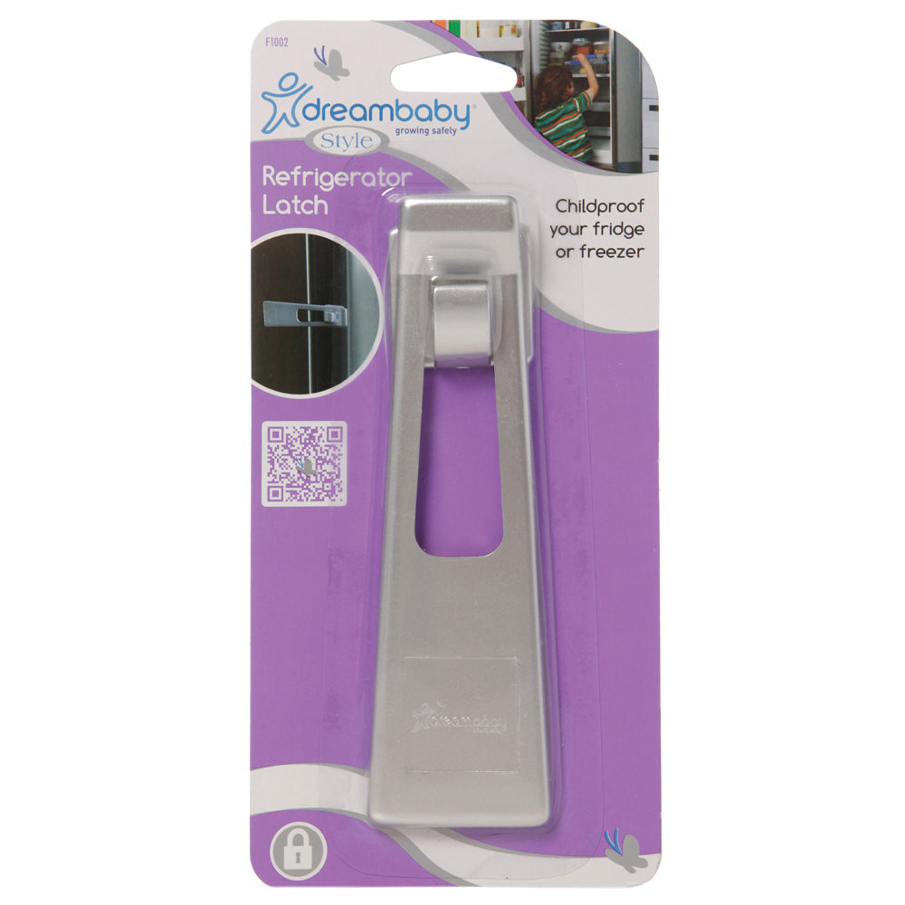 2PK Dreambaby Baby Safety Refrigerator & Appliance Latch - Silver
