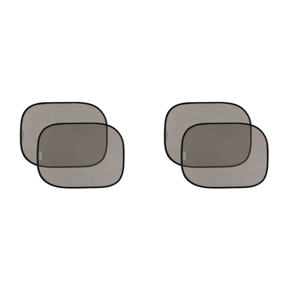 2x 2pc Dreambaby Insta-Cling Car Shades Kids Sun Protection - Black