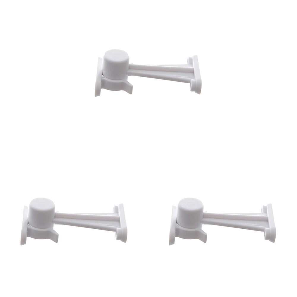 3x 2pc Dreambaby Door Catch Child Safety Door Stopper - White