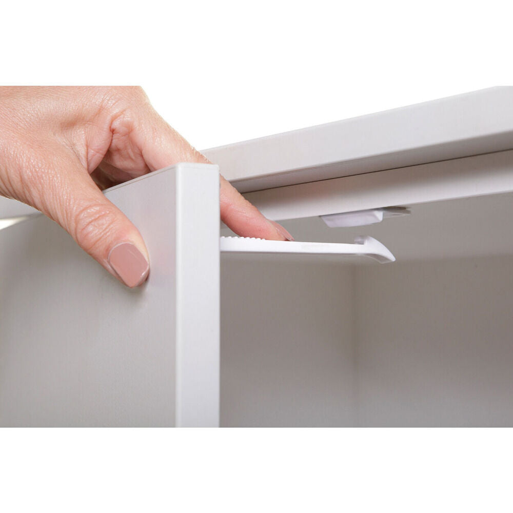 8pc Dreambaby Adhesive Safety Latches Long Child Cabinet/Drawer Lock
