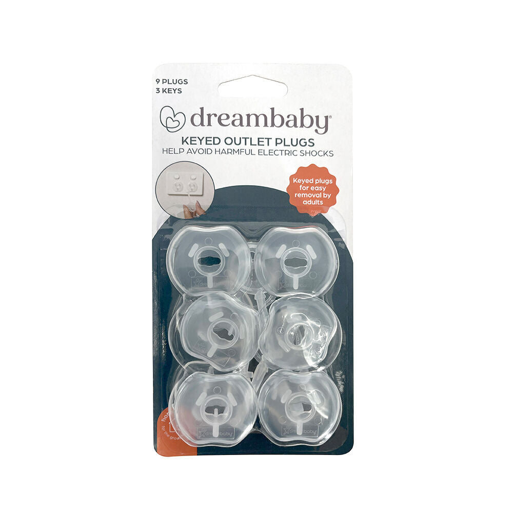 18pc Dreambaby Baby Safety Keyed Outlet Plugs w/3 Keys Clear For AU/NZ Plugs