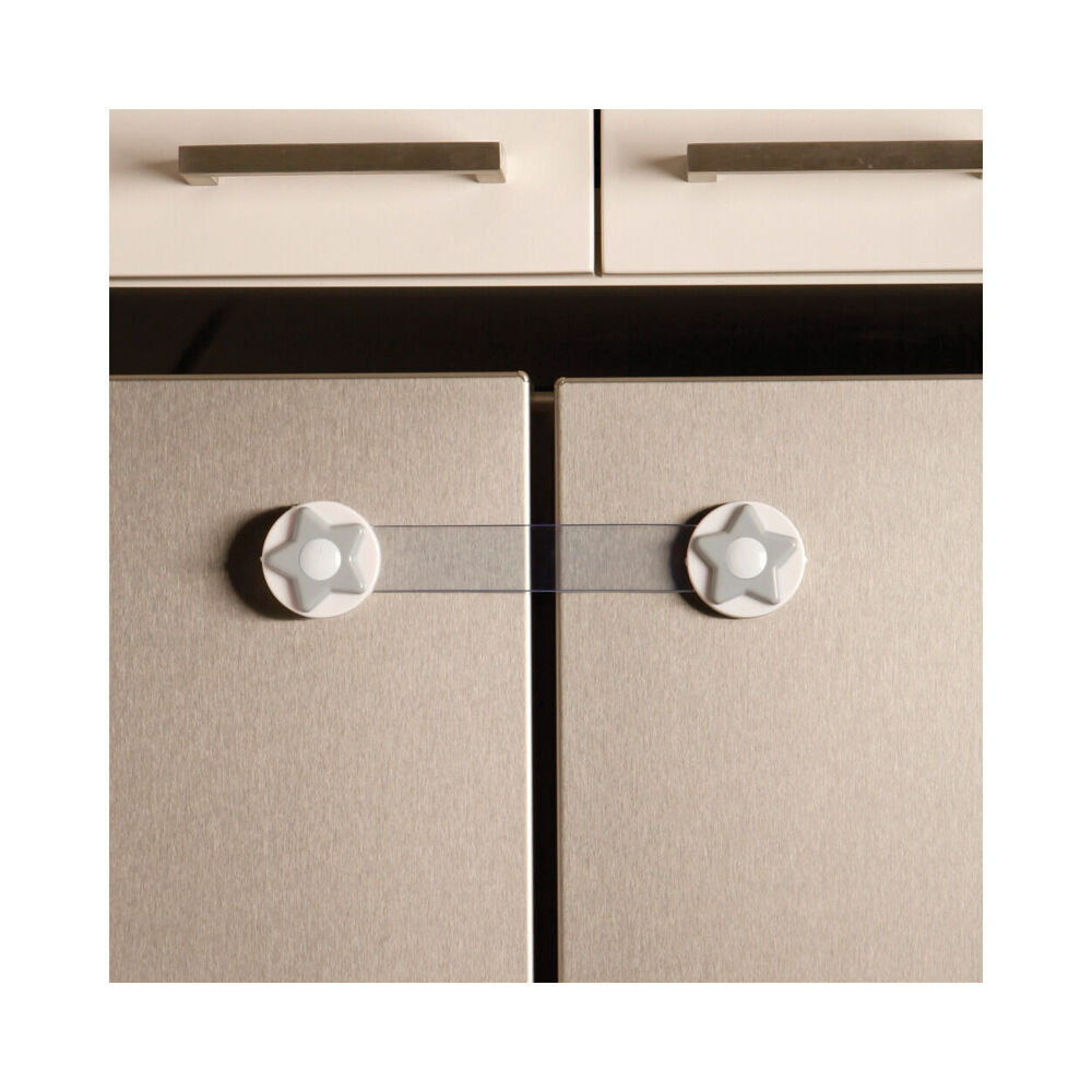 6PK Dreambaby General Purpose Latch Child Cupboard/Cabinet Lock