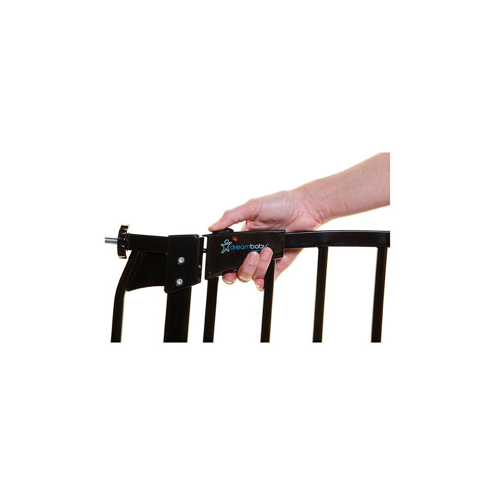 Dreambaby Chelsea Doorway Kids/Child Security Gate - Black