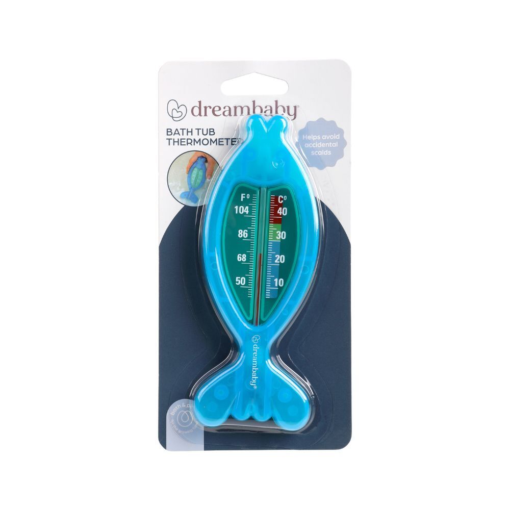 2PK Dreambaby Bath Tub Bathing/Shower Thermometer - Fish