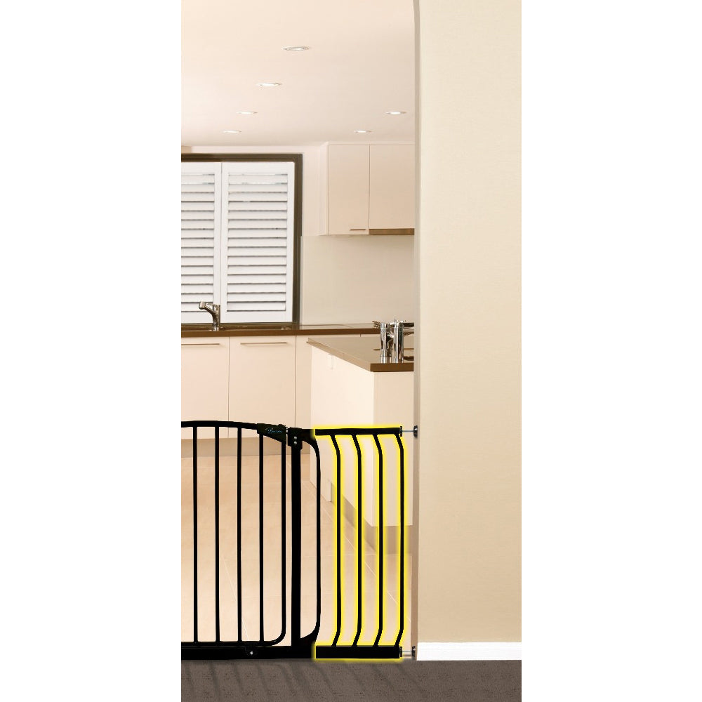 Dreambaby 27cm Chelsea Extension For Baby Safety Gate - Black