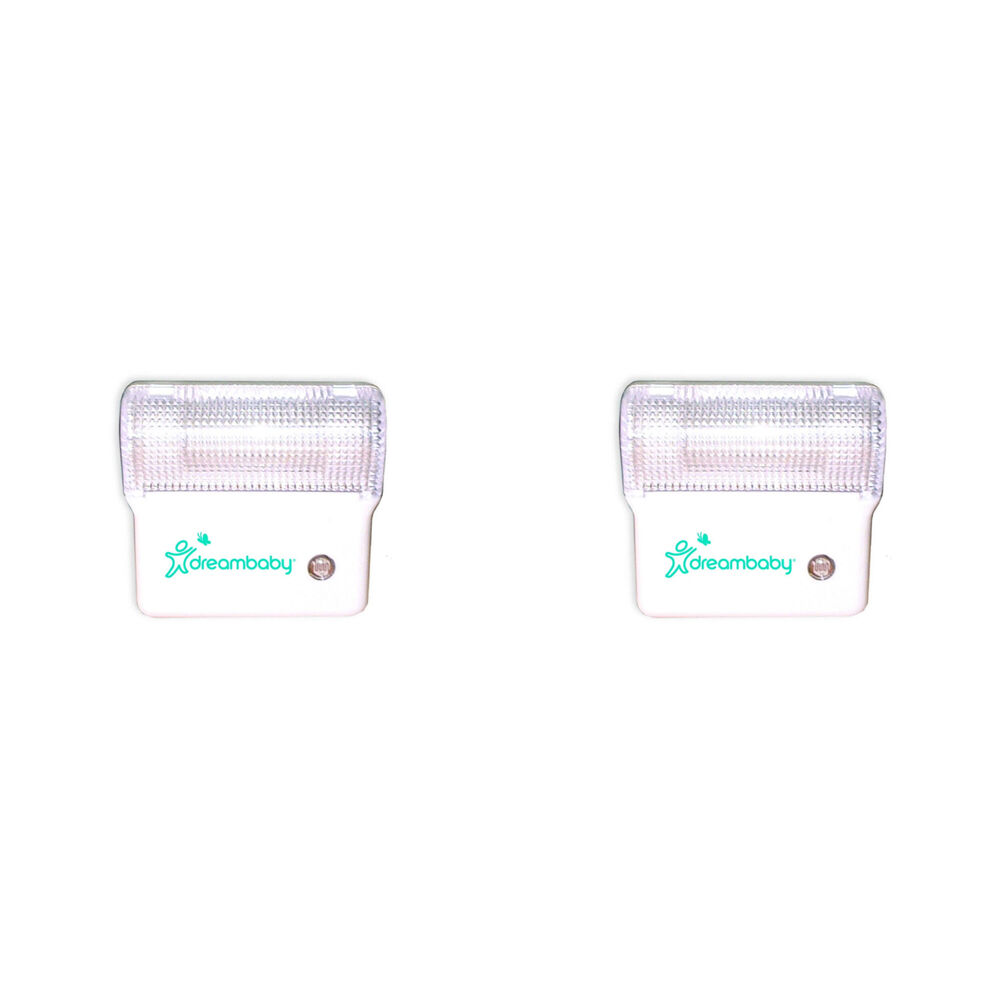 2PK Dreambaby Fluoresent Auto-Sensor Night Light Child Bedroom Lighting