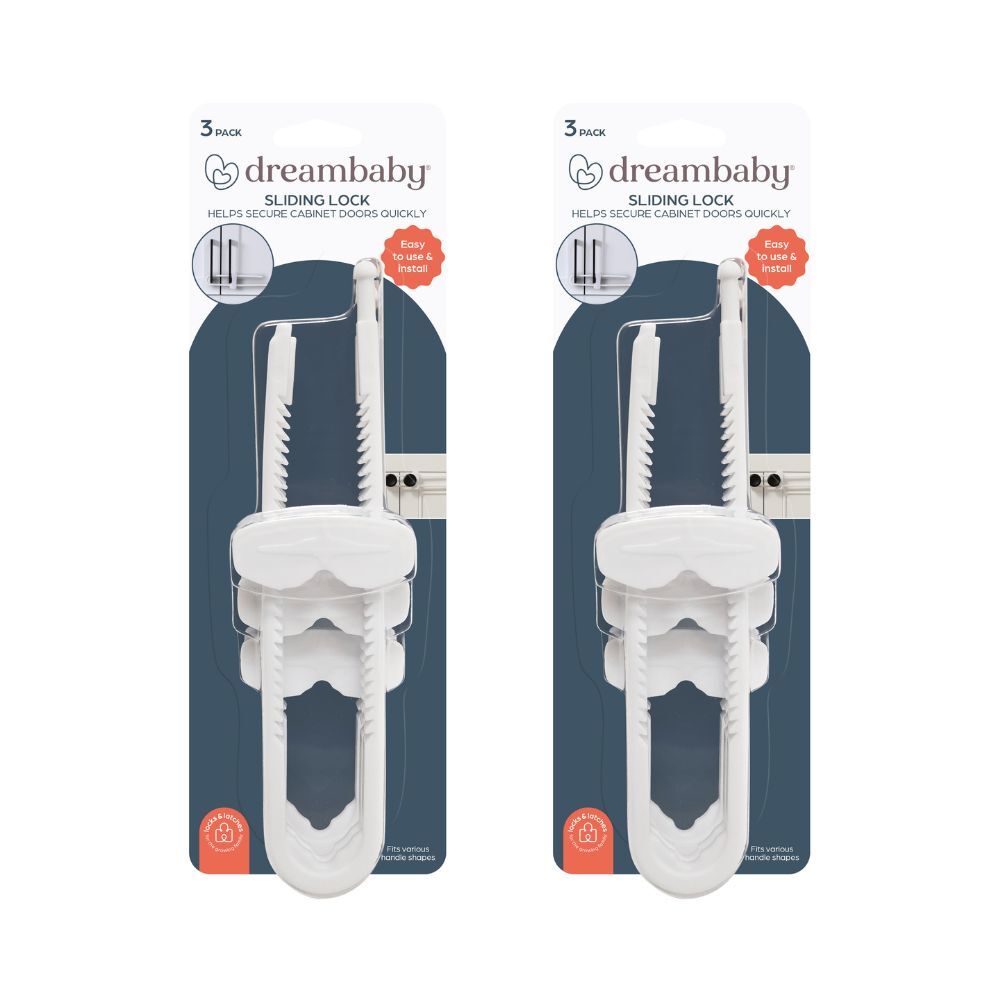 6pc Dreambaby Baby Safety Cabinet Sliding Locks