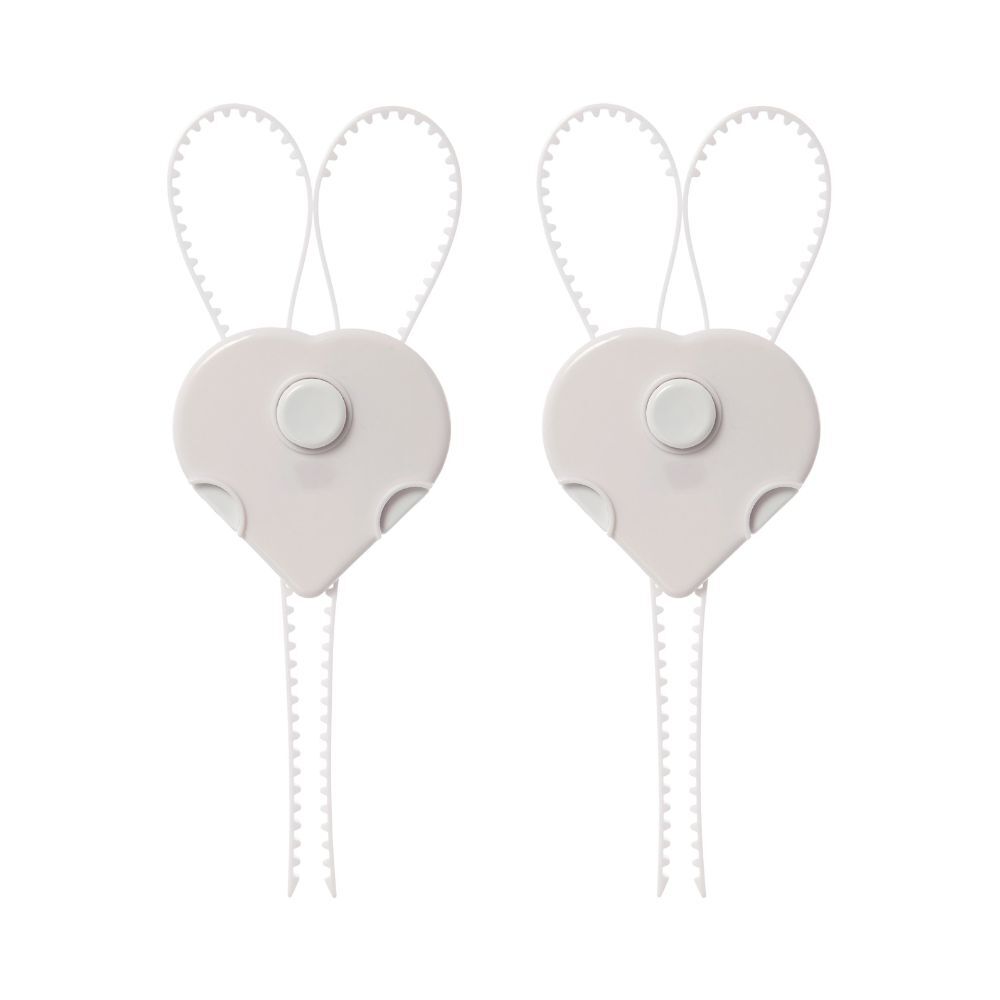 2pc Dreambaby 20cm Safety Flexi-Locks For D-Shaped Cabinet/Cupboard Handle Assorted