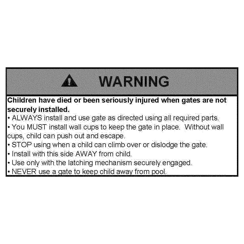 Dreambaby 9cm Chelsea Xtra-Tall Extension For Baby Safety Gate - White