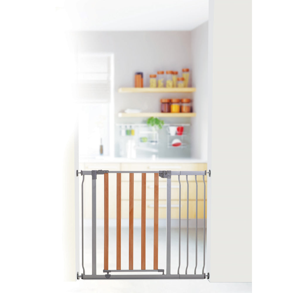 Dreambaby 18cm Cosmopolitan Extension For Baby Safety Gate Silver