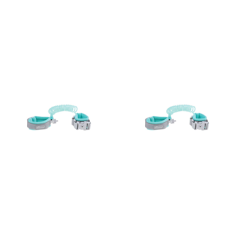 2PK Dreambaby Within Reach Wrist Buddy Kids/Toddler Harness - Aqua