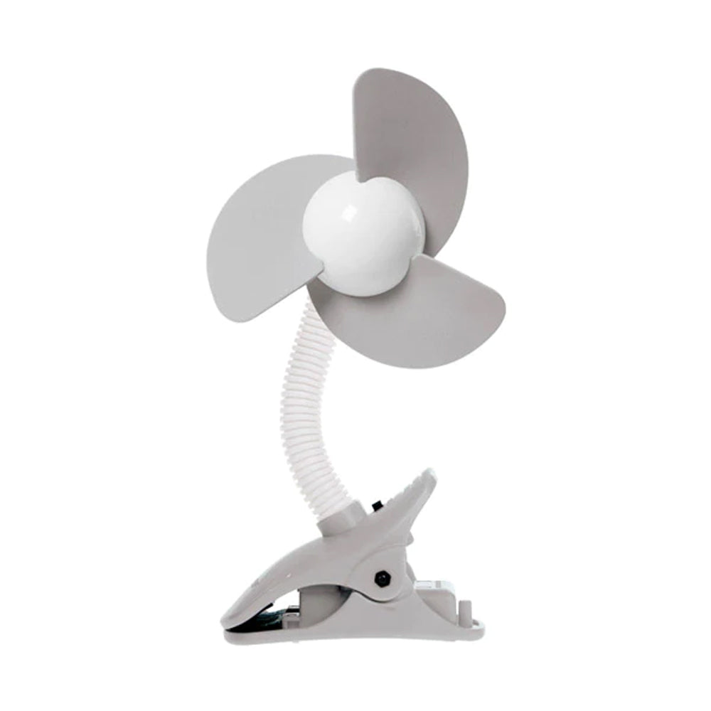 2PK Dreambaby Ezy-Fit Clip-On Fan For Stroller - Grey/White