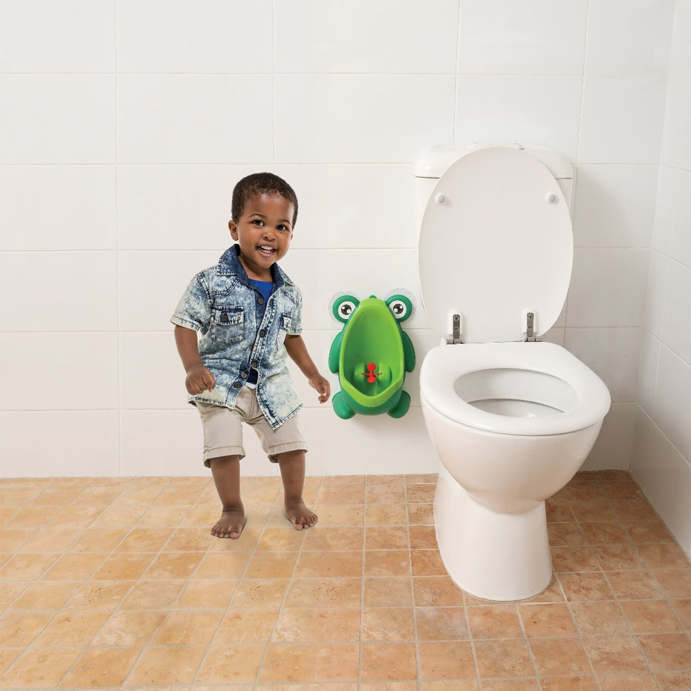 Dreambaby Frog Pee-Pod Urinal w/Spinning Target 18m+