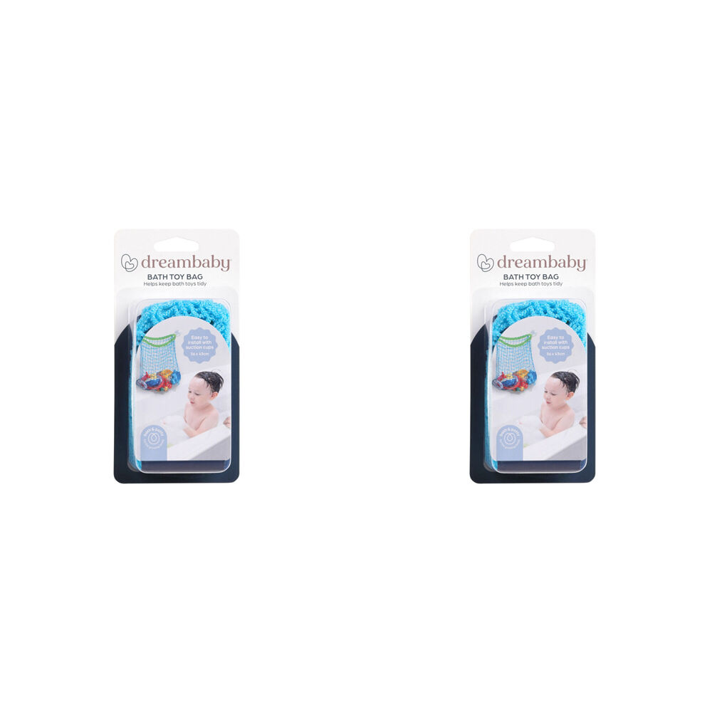 2PK Dreambaby Bath Toy Bag Kids/Children Bathroom Organiser 36x43cm