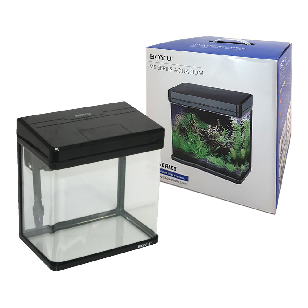 Boyu MS-220 All In One Aquarium Fish Tank 8L Black