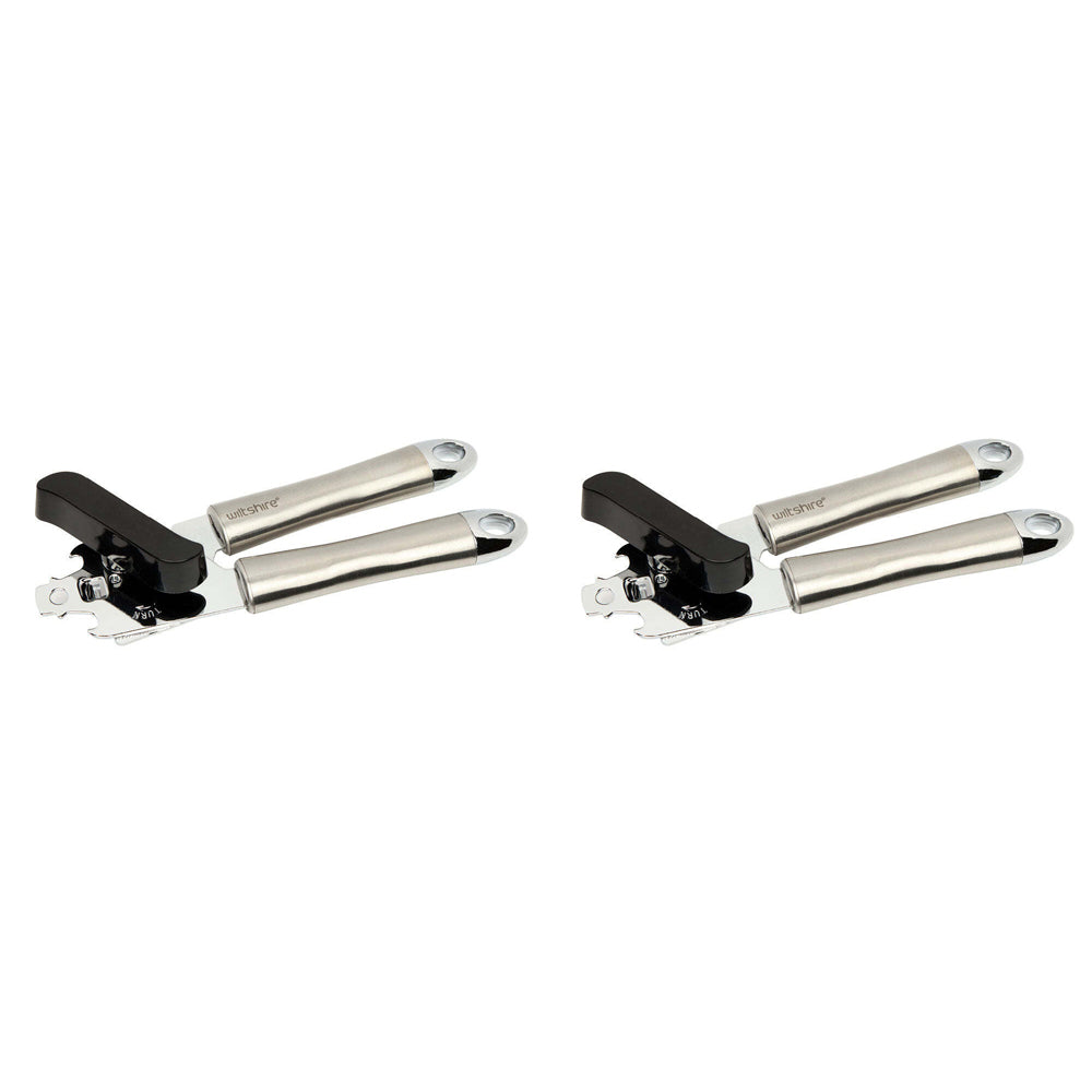 2PK Wiltshire Industrial Stainless Steel Kitchen Can Opener Utensil