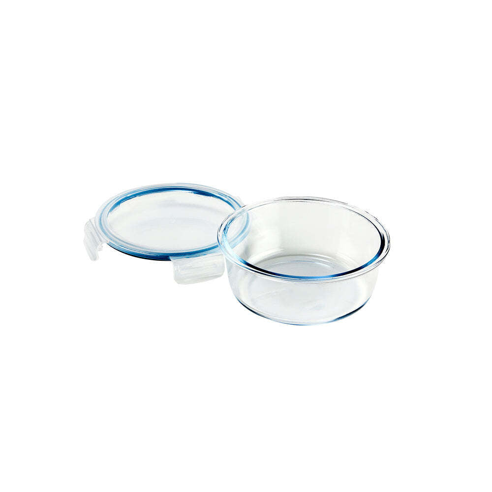 2PK Wiltshire Round Glass Food Storage Container 950ml