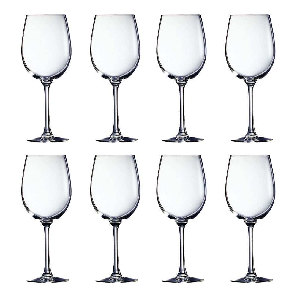 2 x 4pc Wiltshire Classico Red Wine Drinking Glasses Set 470ml