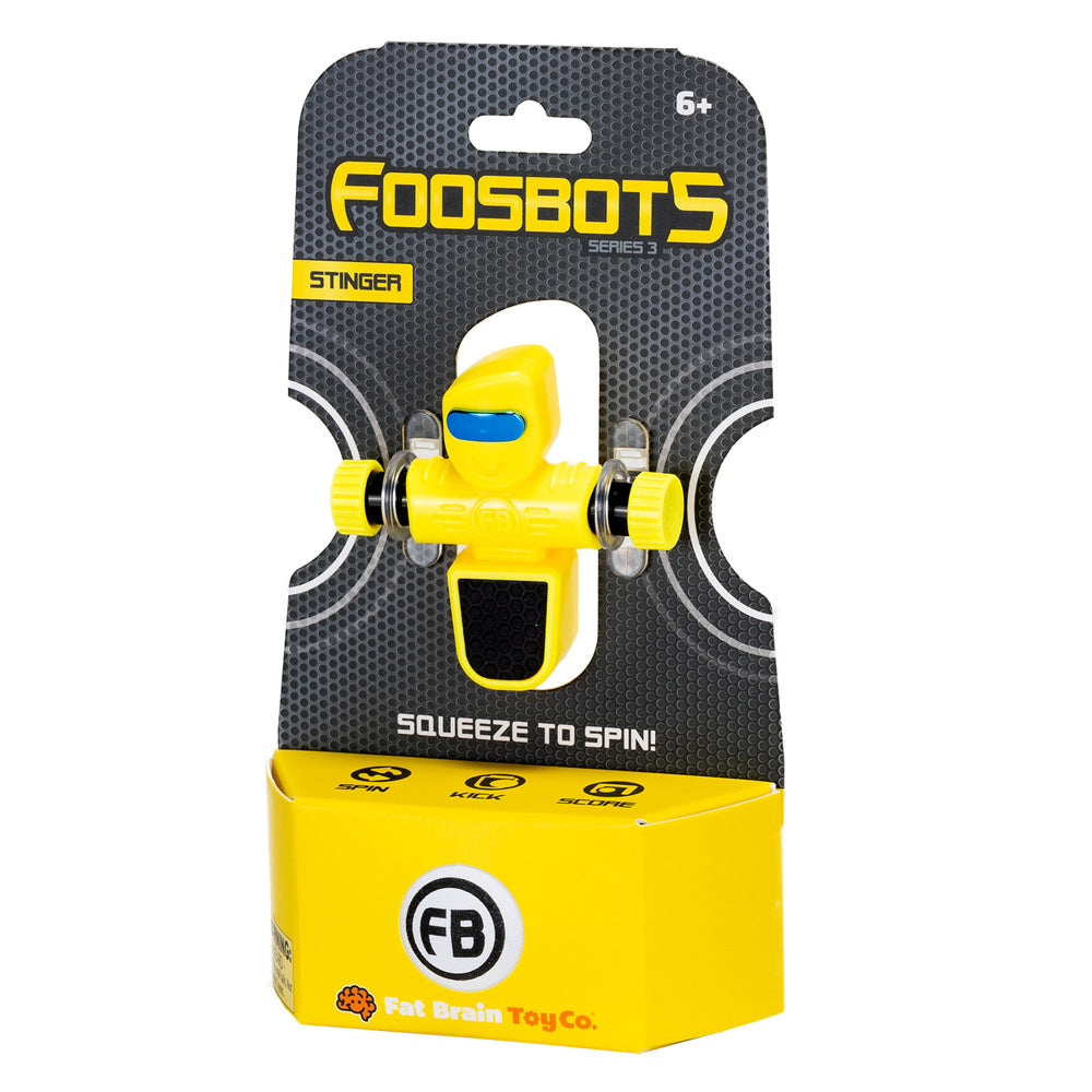 Foosbots Series 3- Nitro navy/yellow/black Kids/Childrens Play Toy Set 6+