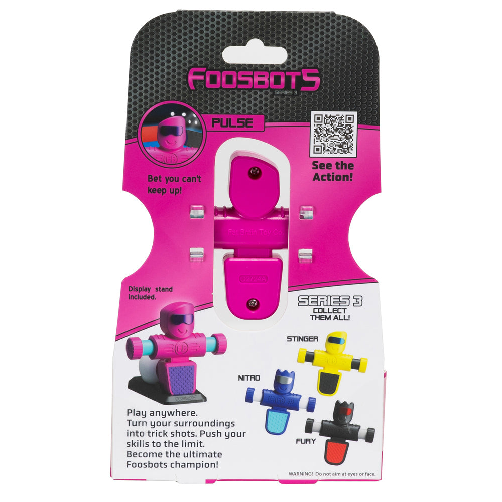 Foosbots Series 3Pulse pink Kids/Childrens Play Toy Set 6+