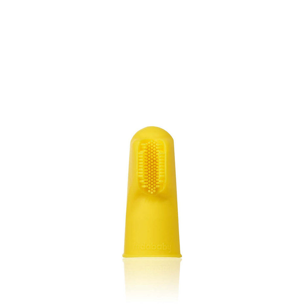 Frida Baby/Infant Toddler Grooming Fingerbrush Yellow 3m+