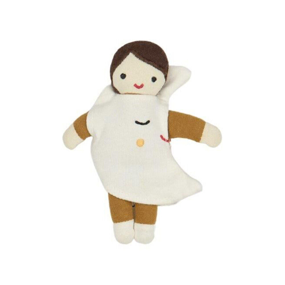 Fabelab Organic Soft Cotton Baby/Infant Toy Pocket Friend Moon 14cm 0y+