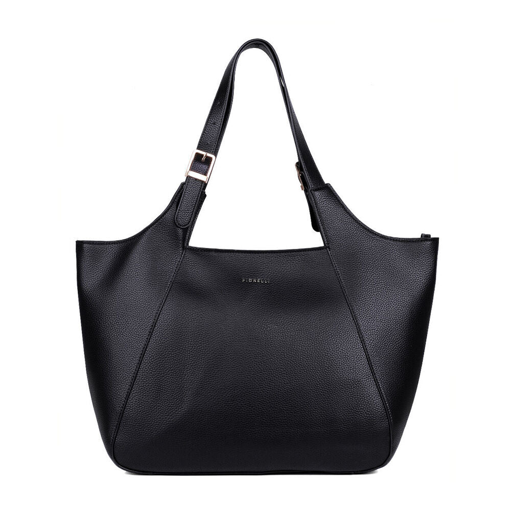 Fiorelli Women's Taylor Shoulder Tote Bag w/ Dual Slip Pocket 36x32cm Black