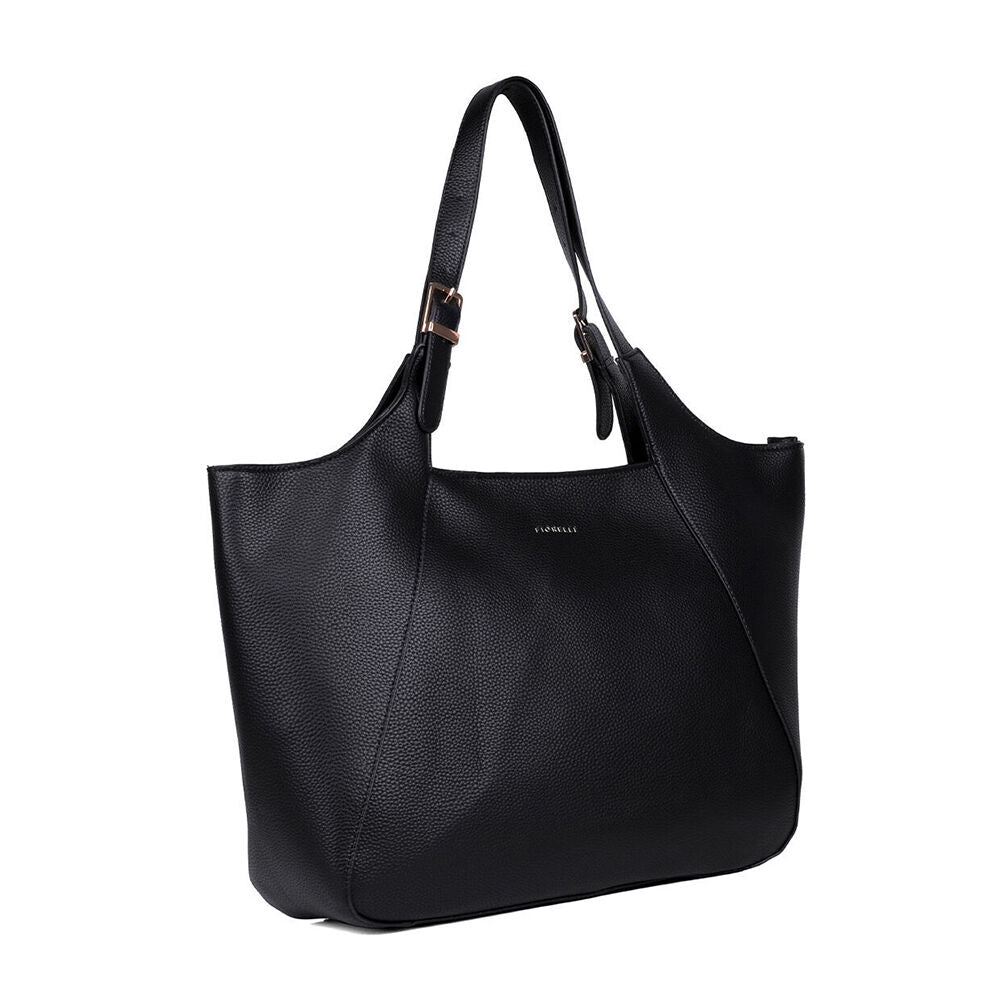 Fiorelli Women's Taylor Shoulder Tote Bag w/ Dual Slip Pocket 36x32cm Black