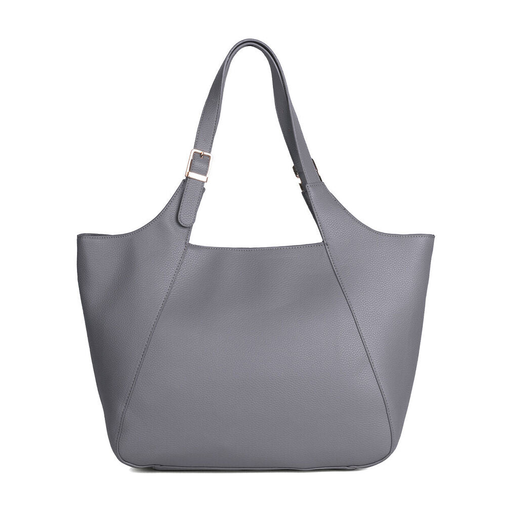 Fiorelli Women's Taylor Shoulder Tote Bag w/ Dual Slip Pocket 36x32cm Grey